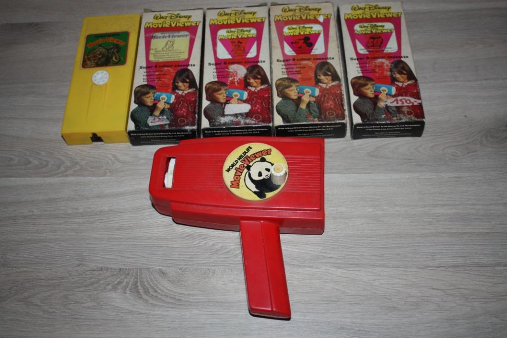 Disney Viewer met 5 cassettes , zoals te zien op foto's, Verzamelen, Ophalen of Verzenden, Overige figuren, Gebruikt, Overige typen