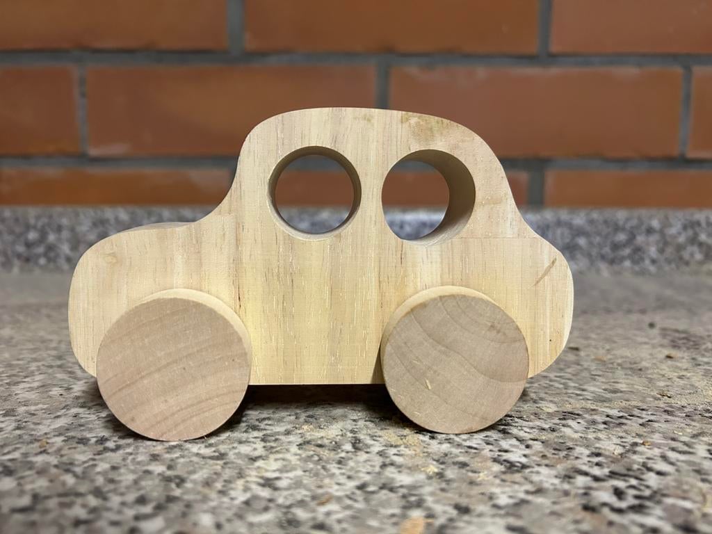 Handgemaakt houten speelgoed, Ophalen of Verzenden, Nieuw, Duw- of Trekspeelgoed