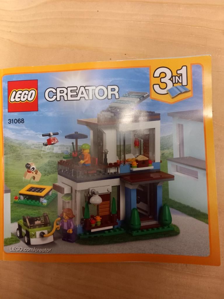 Modulair modern huis Lego creator 31068, Ophalen of Verzenden, Zo goed als nieuw, Complete set, Lego