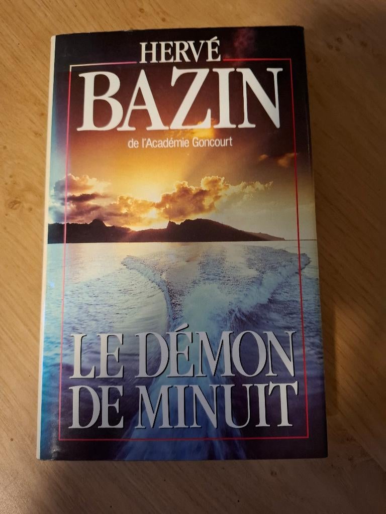Livre "Le Démon de Minuit" d'Hervé Bazin, Livres, Envoi, Comme neuf, Hervé Bazin