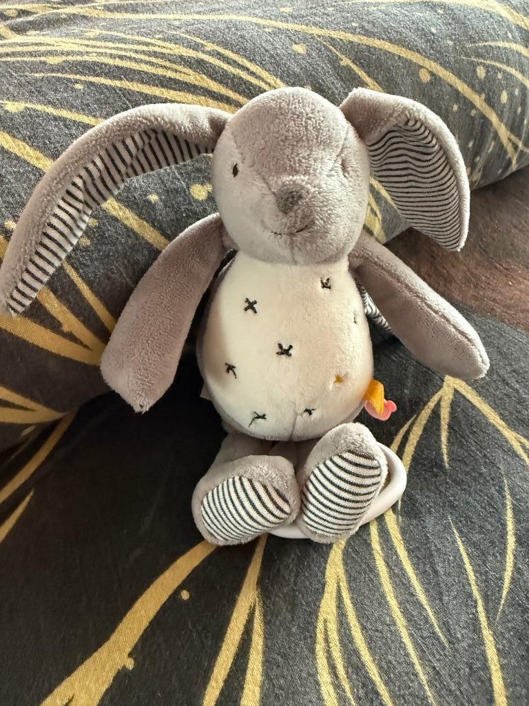 Jouets Musicale Noukies Lapin Gaby, Enlèvement ou Envoi, Comme neuf, Autres types, Sonore