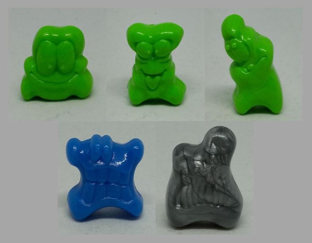 Gogos - JoJo's Bouncin' Boneheads - Wizard / Coco - Bonker /, Hobby & Loisirs créatifs, Trois ou quatre joueurs, Enlèvement ou Envoi