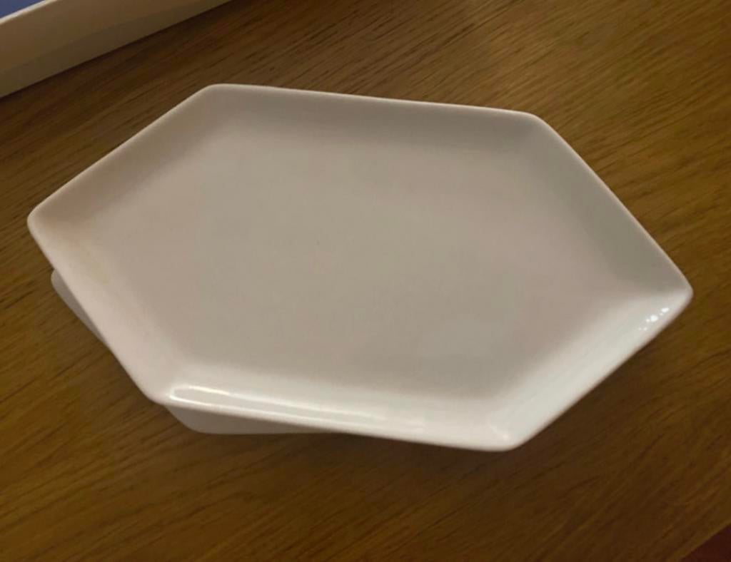 Pieter Stockmans schalen 2 stuks 20 x 10 cm voor Serax, Ophalen of Verzenden, Zo goed als nieuw, Porselein