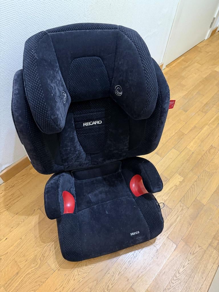 Siège auto enfant Recaro Monza ISOFIX – Groupe 2/3 Bon état, Autres marques, 15 à 36 kg, Protection latérale, Enlèvement