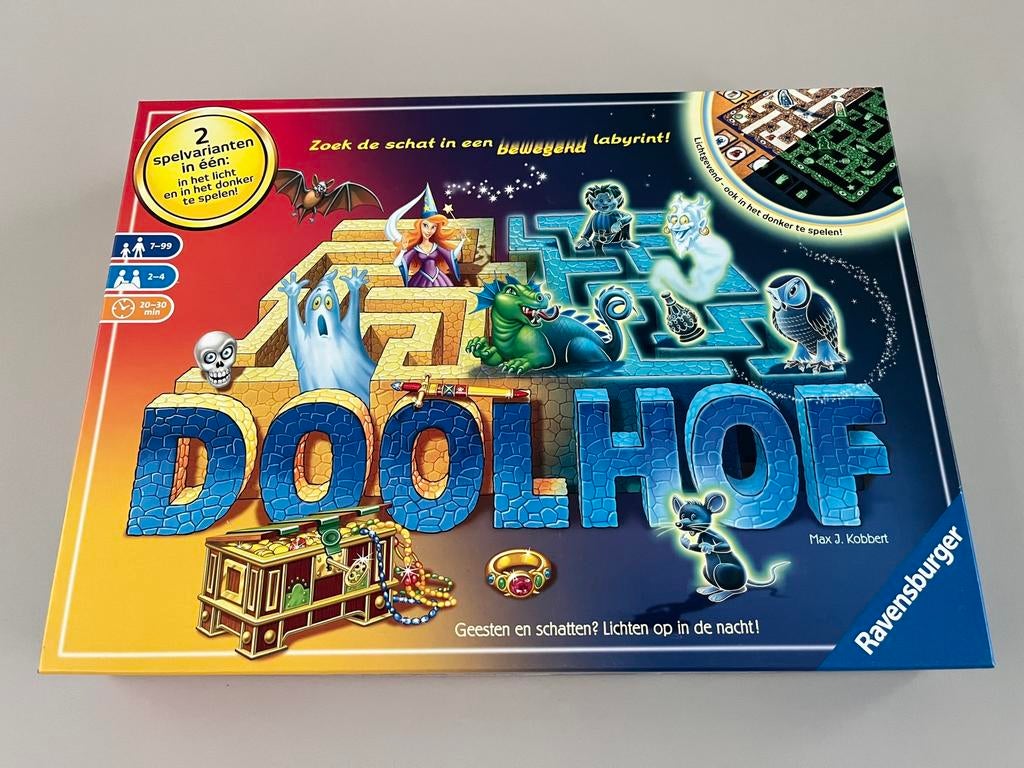 Ravensburger Doolhof Glow in the dark - Bordspel, Hobby en Vrije tijd, Gezelschapsspellen | Bordspellen, Een of twee spelers, Ophalen of Verzenden
