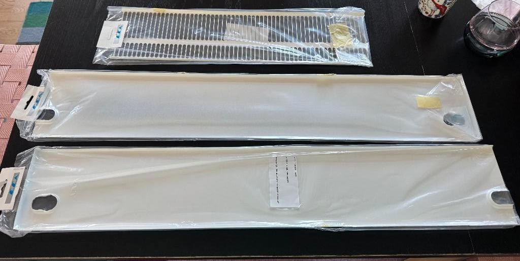 Zijplaatset T33 - 900mm (Li+Re) + bovenrooster T33 - 600mm, Ophalen, Nieuw, Radiator