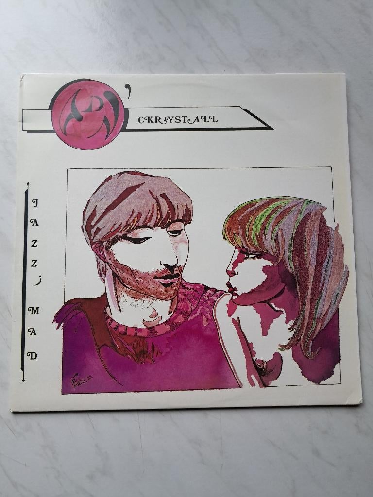 ADN' Ckrystall : Jazz' Mad (LP) new wave minimal synthpop, Cd's en Dvd's, Vinyl | Overige Vinyl, Ophalen of Verzenden