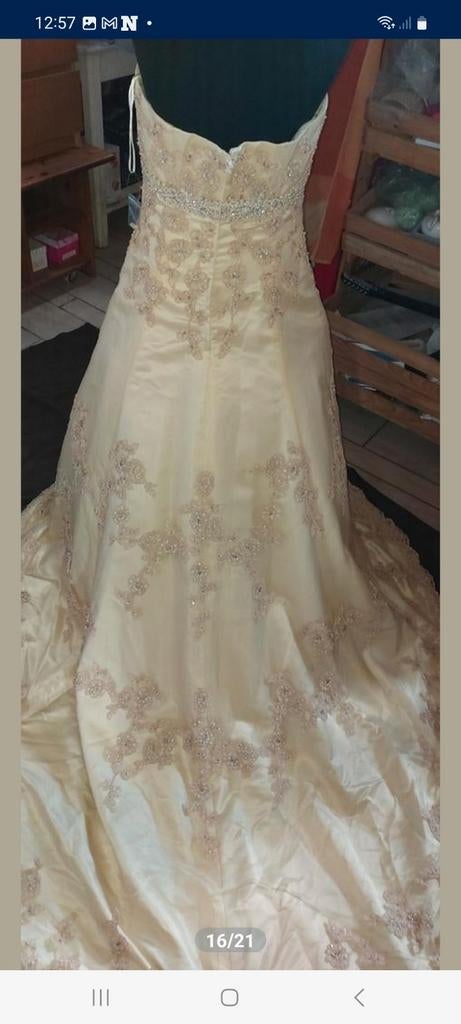 Bruidsjurk medium nieuw, Kleding | Dames, Ophalen of Verzenden, Nieuw