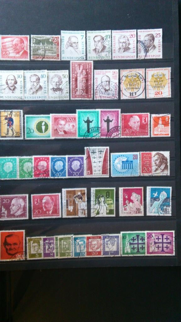 Duitsland, Berlijnse postzegels, Verzenden, BRD, Gestempeld