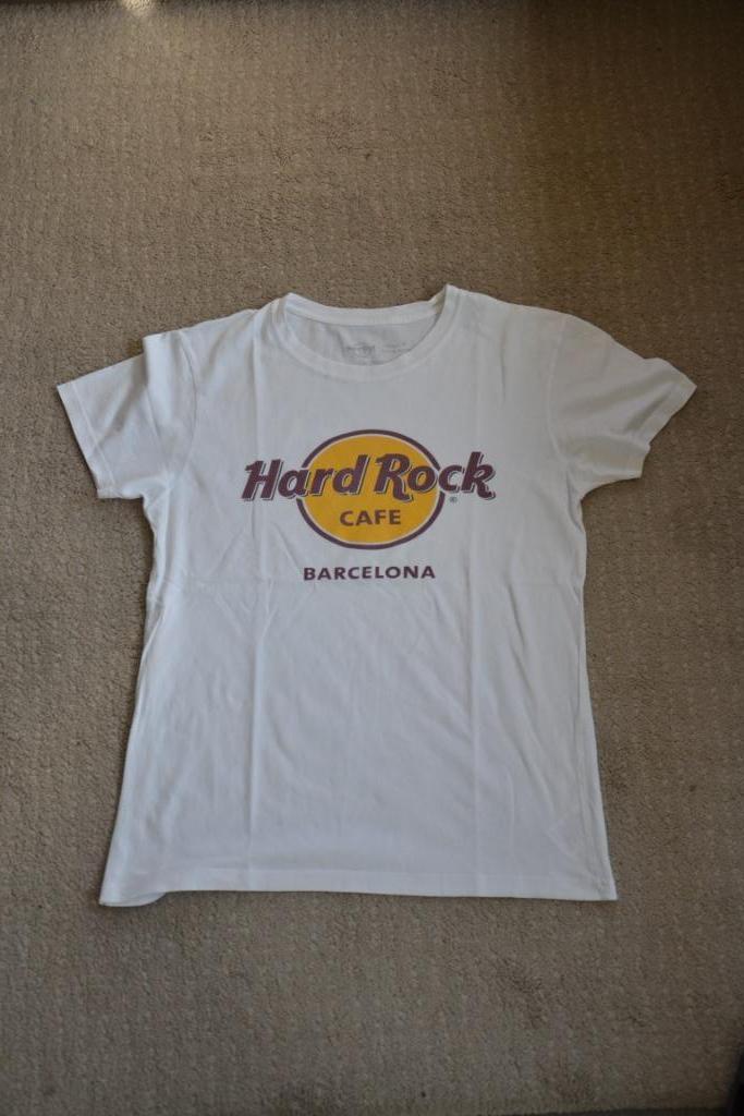 T-shirt Hard Rock Cafe maat XS, Kleding | Heren, T-shirts, Ophalen of Verzenden, Gedragen, Maat 46 (S) of kleiner, Wit
