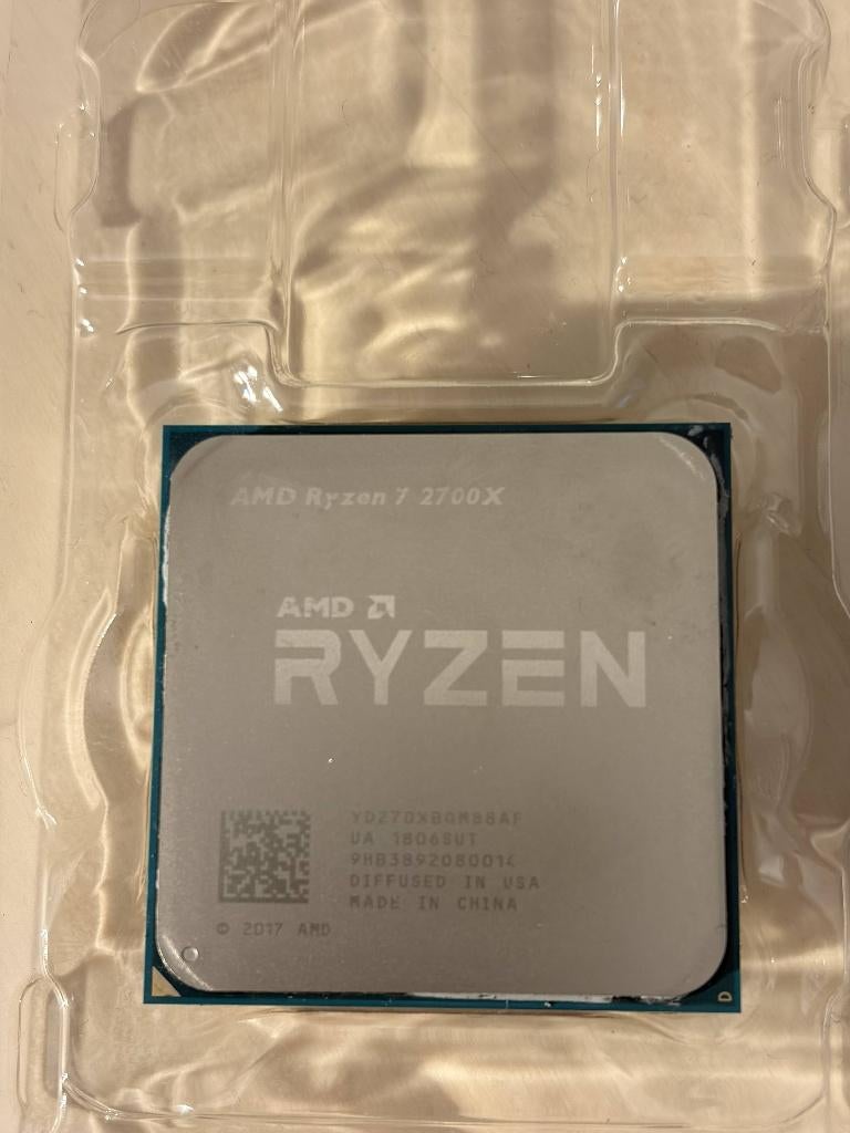 AMD Ryzen 7 2700X, Enlèvement, Utilisé, AMD Ryzen 7, Socket AM4