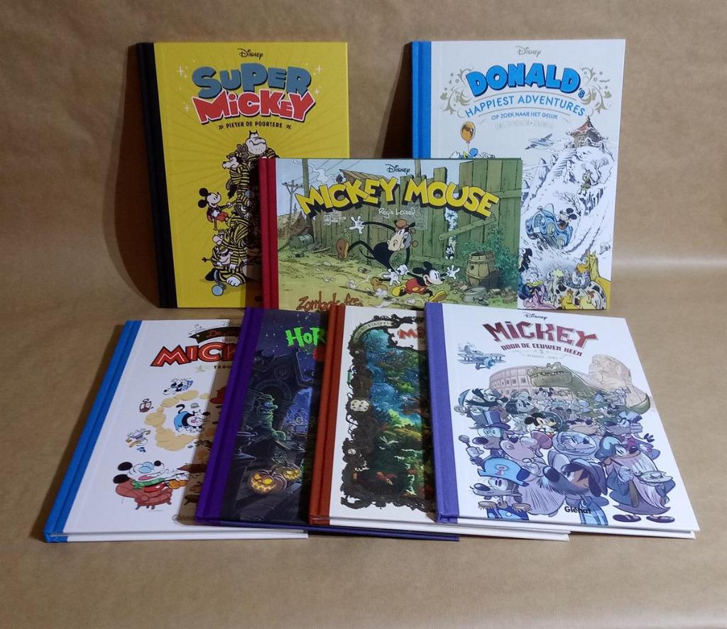 7 Mickey Mouse (en Donald Duck) hommages (Hardcover), Série complète ou Série, Enlèvement, Neuf