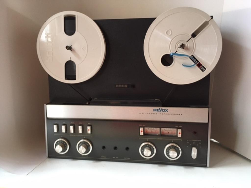 magnétophone Revox, Enlèvement, Utilisé
