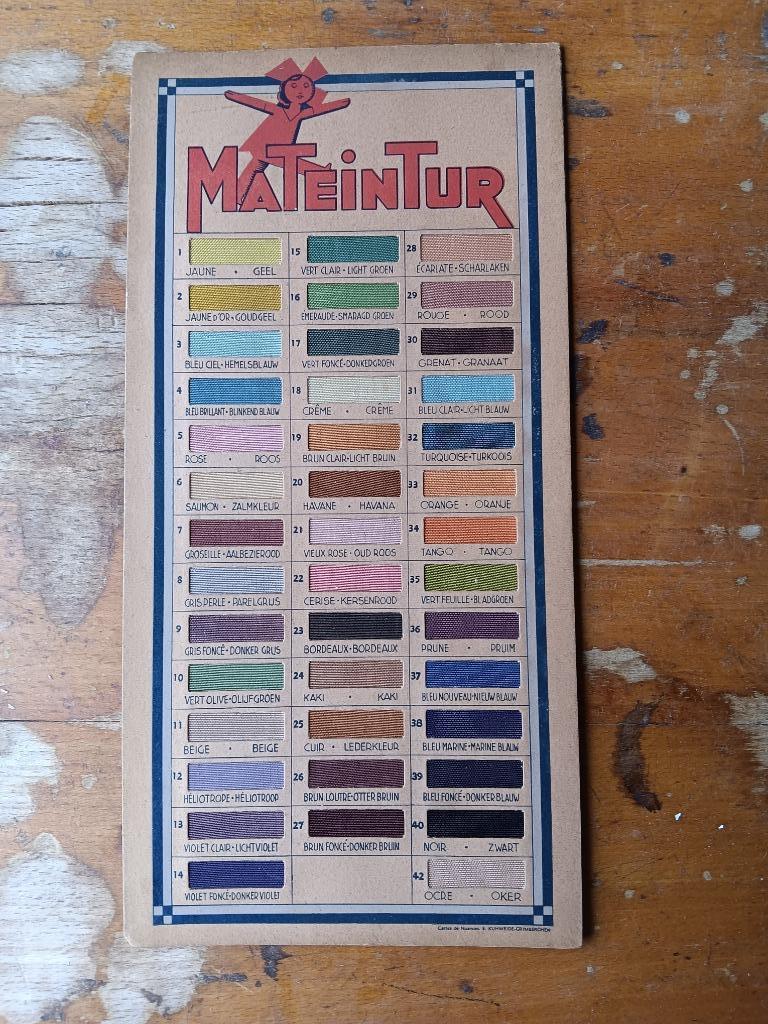 Reclame Mateintur verven, Ophalen of Verzenden, Reclamebord