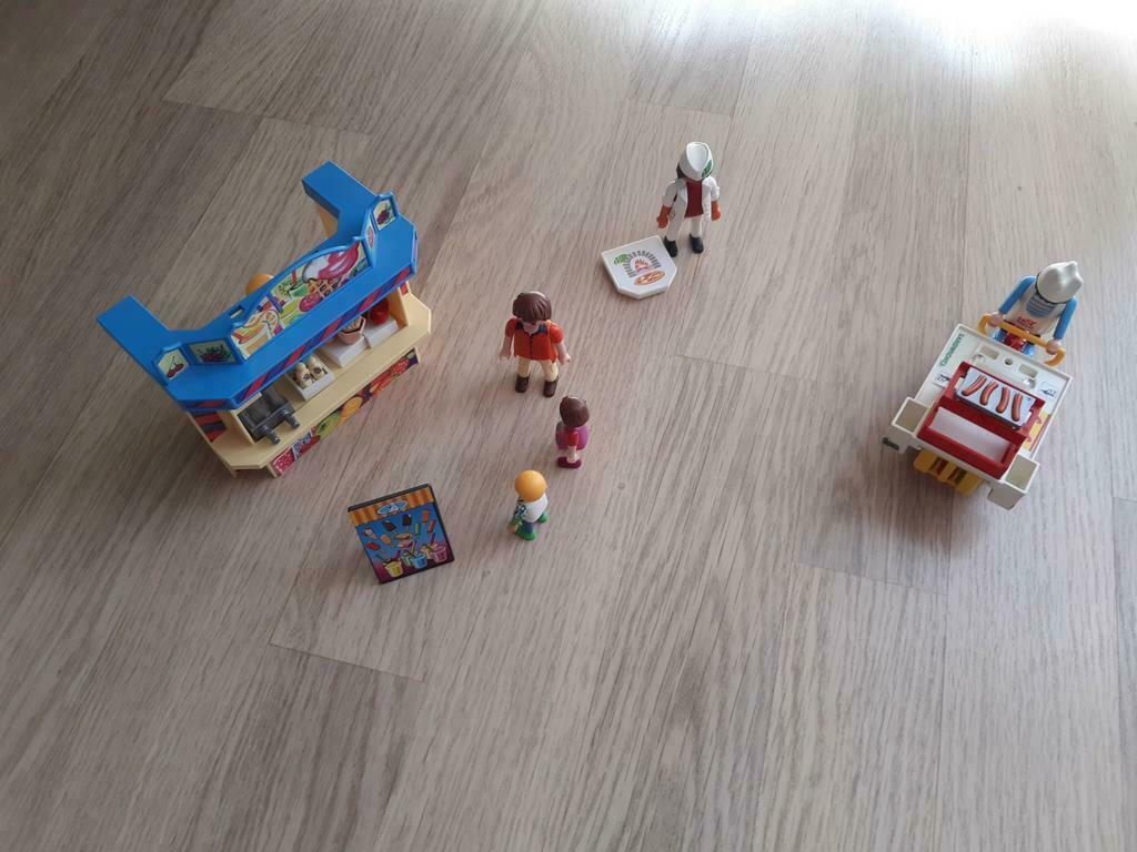 Stand de fête foraine + hot dog + Pizallolo, Ophalen, Zo goed als nieuw, Complete set