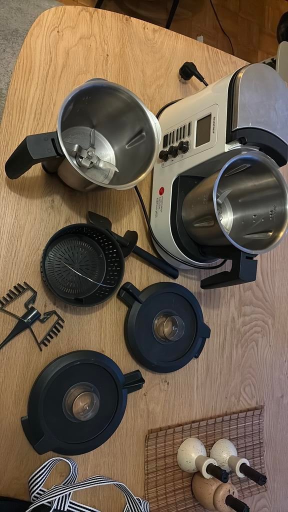 Monsieur cuisine plus, Ophalen, Gebruikt