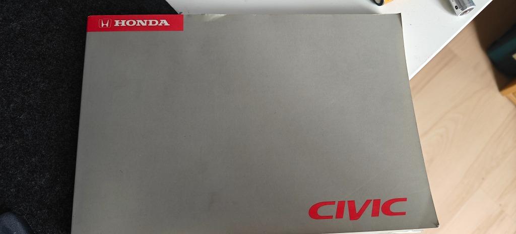 Honda Civic coupe '97 gebruikershandleiding NL, Ophalen