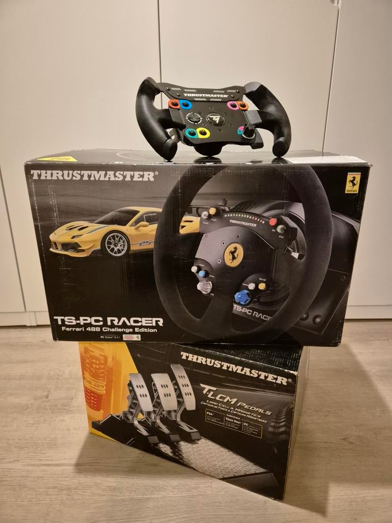 Sim race Trustmaster TS-PC Racer, T-LCM Pedals & Open Wheel, Enlèvement