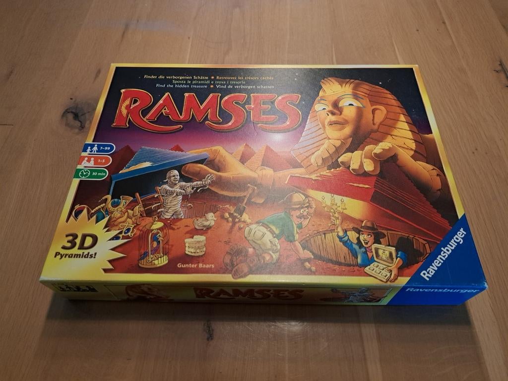 Ramses memoryspel, Hobby en Vrije tijd, Ophalen of Verzenden, Zo goed als nieuw