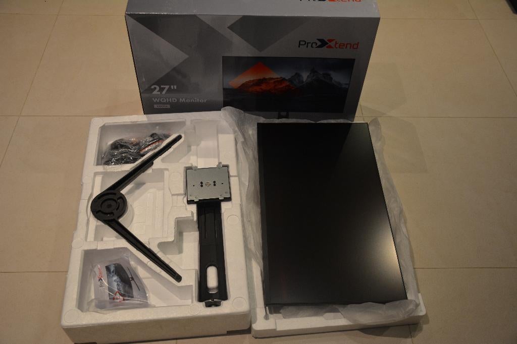 Écran PC ProXtend X2K27A – 27″ WQHD 144 Hz, 1 à 2 ms, VA, Enlèvement, 101 à 150 Hz