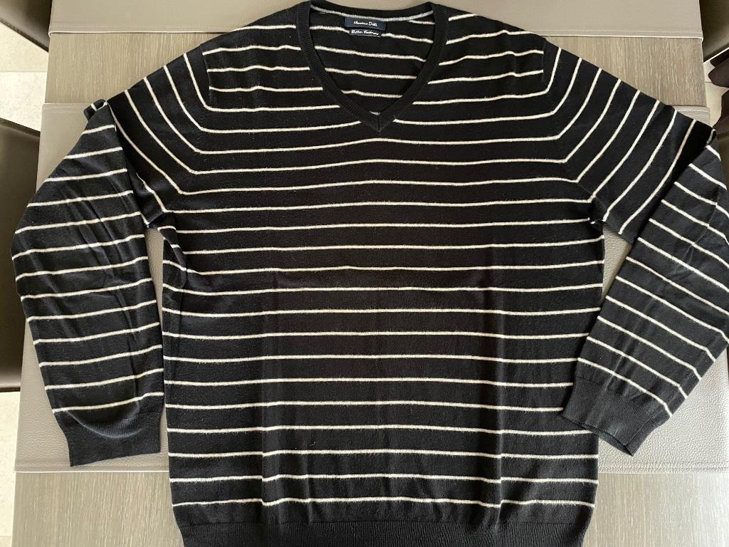 Trui Massimo Dutti, Kleding | Heren, Maat 48/50 (M), Zwart, Ophalen of Verzenden, Zo goed als nieuw