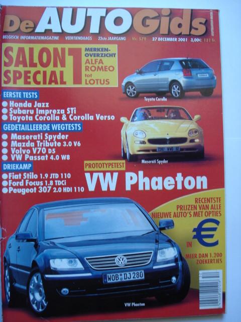 AutoGids 579, Verzenden, Gelezen, Algemeen