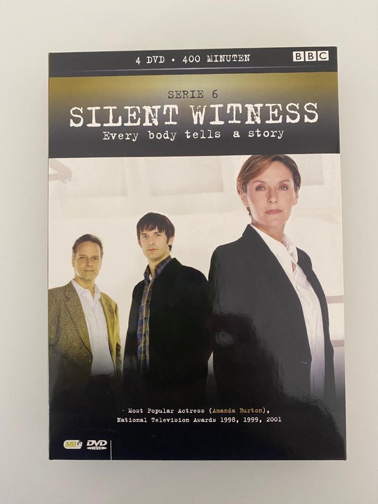 4 DVD Box Silent Witness S6, Alle leeftijden, Ophalen of Verzenden, Zo goed als nieuw, Thriller