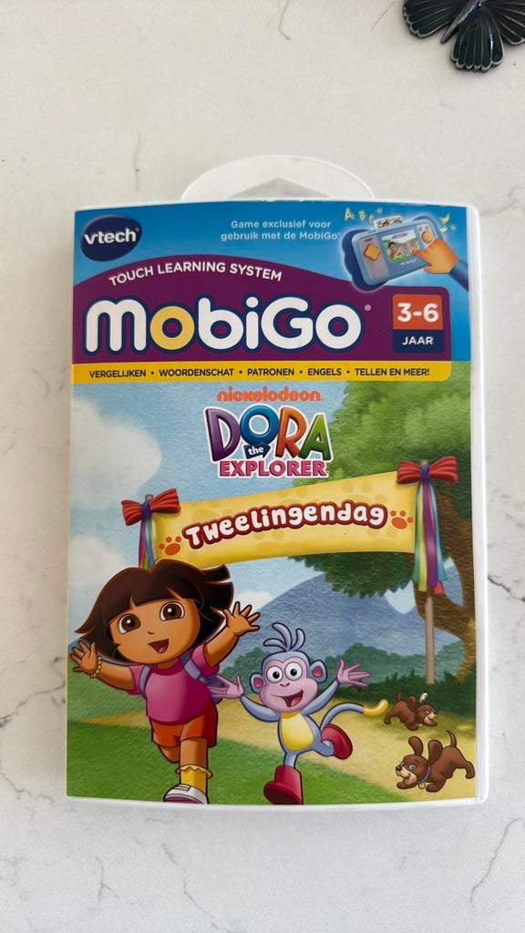 Vtech Mobigo Dora the explorer : Tweelingendag, Ophalen of Verzenden, Zo goed als nieuw