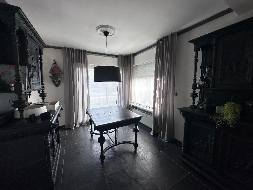 2 kasten + tafel + 6 stoelen, Huis en Inrichting, Complete eetkamers, Gebruikt, 4 tot 6 stoelen, Ophalen
