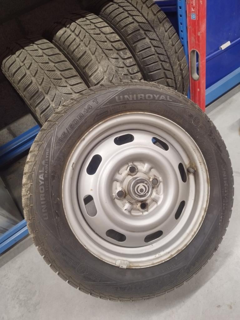 Mazda mx5 na winterwielen, Ophalen