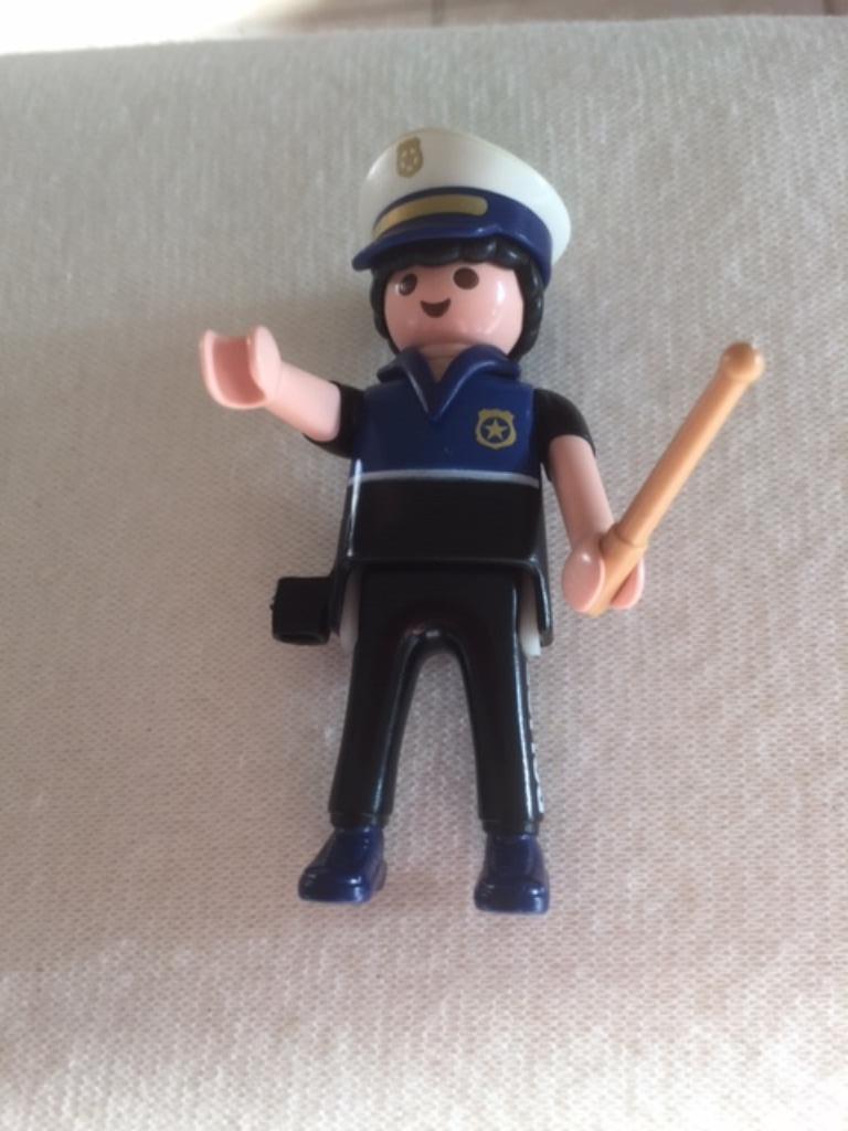 Playmobil politieagent, politieman, Ophalen of Verzenden, Gebruikt, Los Playmobil