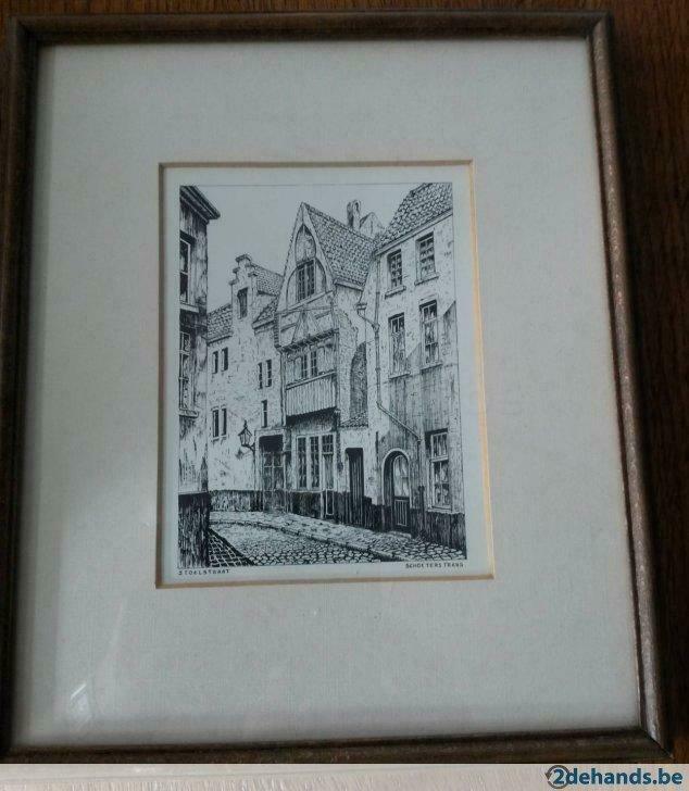 tekening van Schoeters Frans, Ophalen of Verzenden