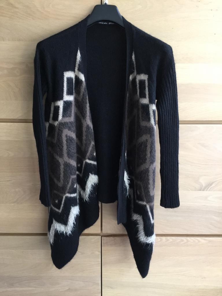 Open gilet MARCCAIN SPORTS, Zwart, Ophalen of Verzenden, Zo goed als nieuw, Maat 36 (S)