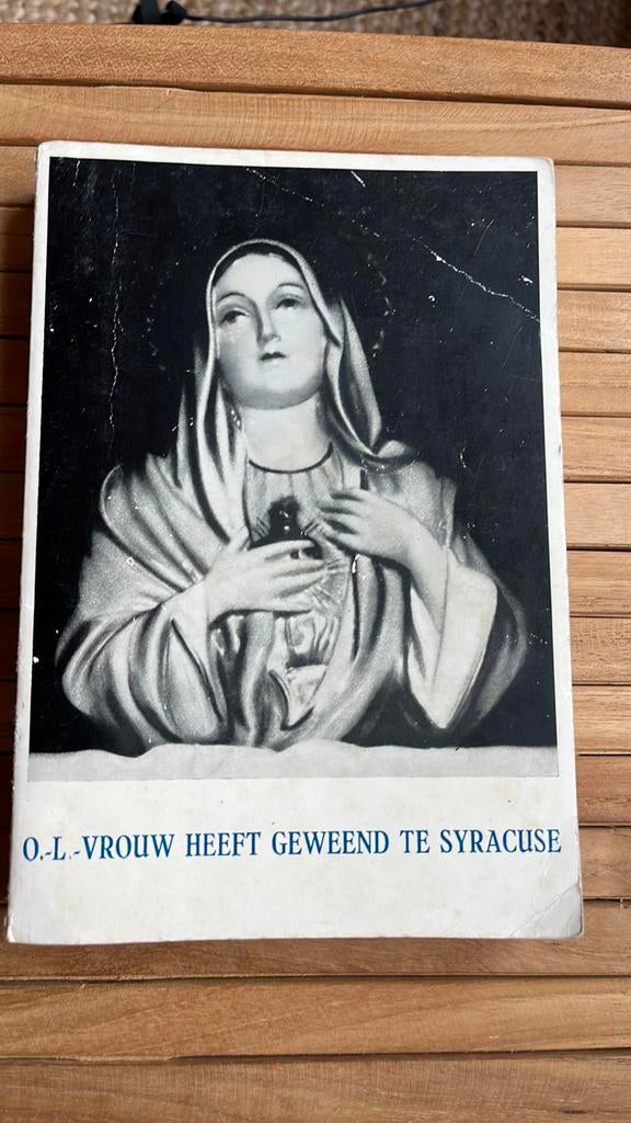 Musumeci, O: Onze-Lieve-Vrouw heeft geweend te Syracuse, Enlèvement ou Envoi
