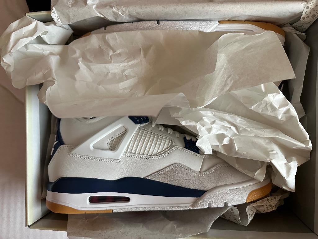 Nike Jordan 4 Retro SB Navy - DS (us 12/ eu 46 ), Enlèvement ou Envoi, Neuf, Chaussures