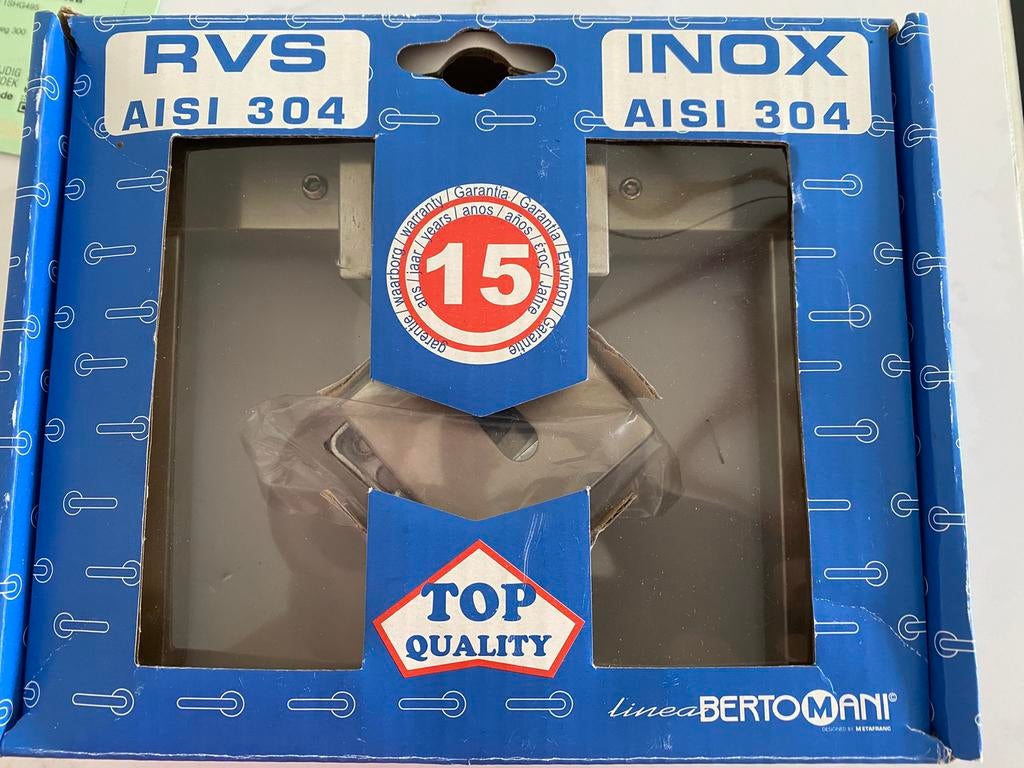 NIEUW RVS inox deurklink (mat)., Ophalen of Verzenden, Nieuw