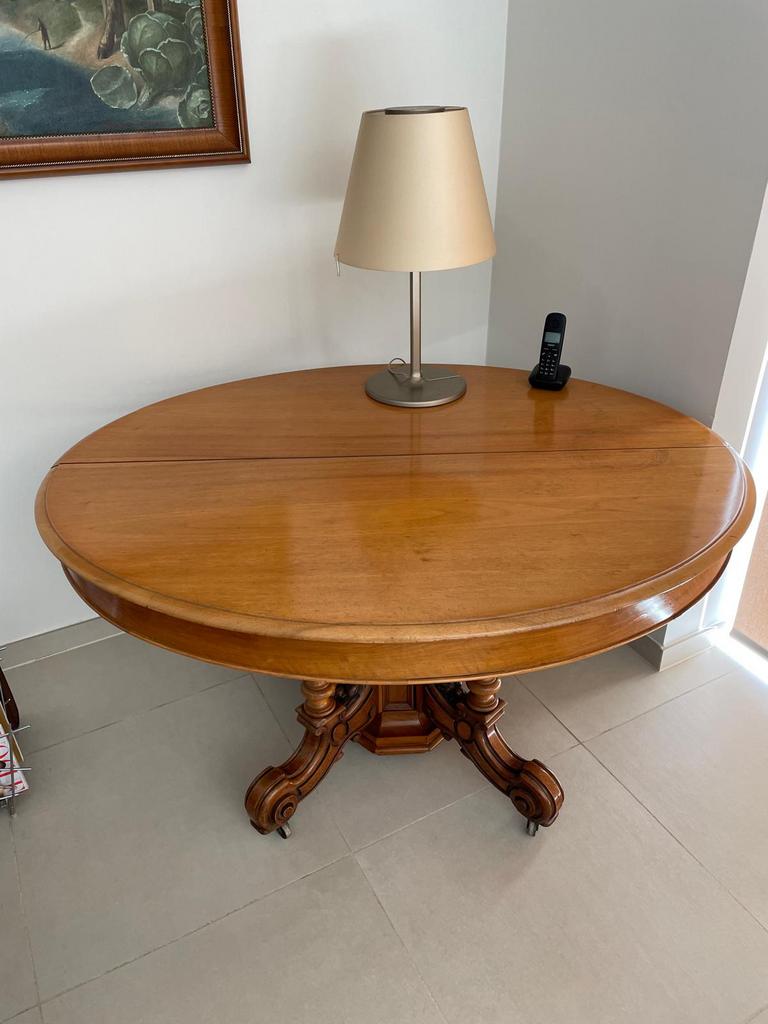 Antieken eettafel - uittrekbaar, Ophalen