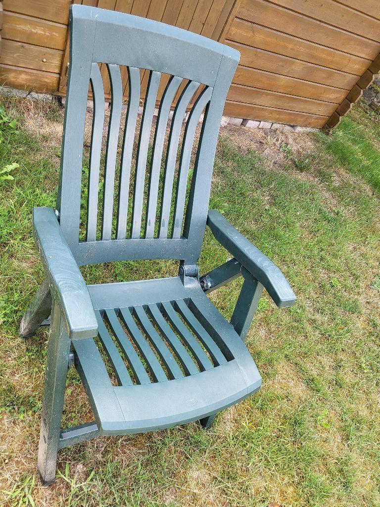 Tuinstoelen, Jardin & Terrasse, Enlèvement, Utilisé, Synthétique, Ajustable
