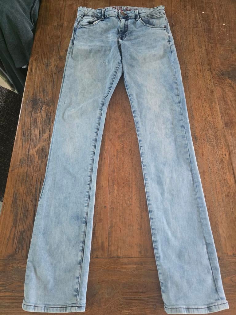 Jeans bleu pétrole délavé pour enfant taille 176 slim fit, Enfants & Bébés, Pantalon, Garçon, Enlèvement ou Envoi, Petrol Industries