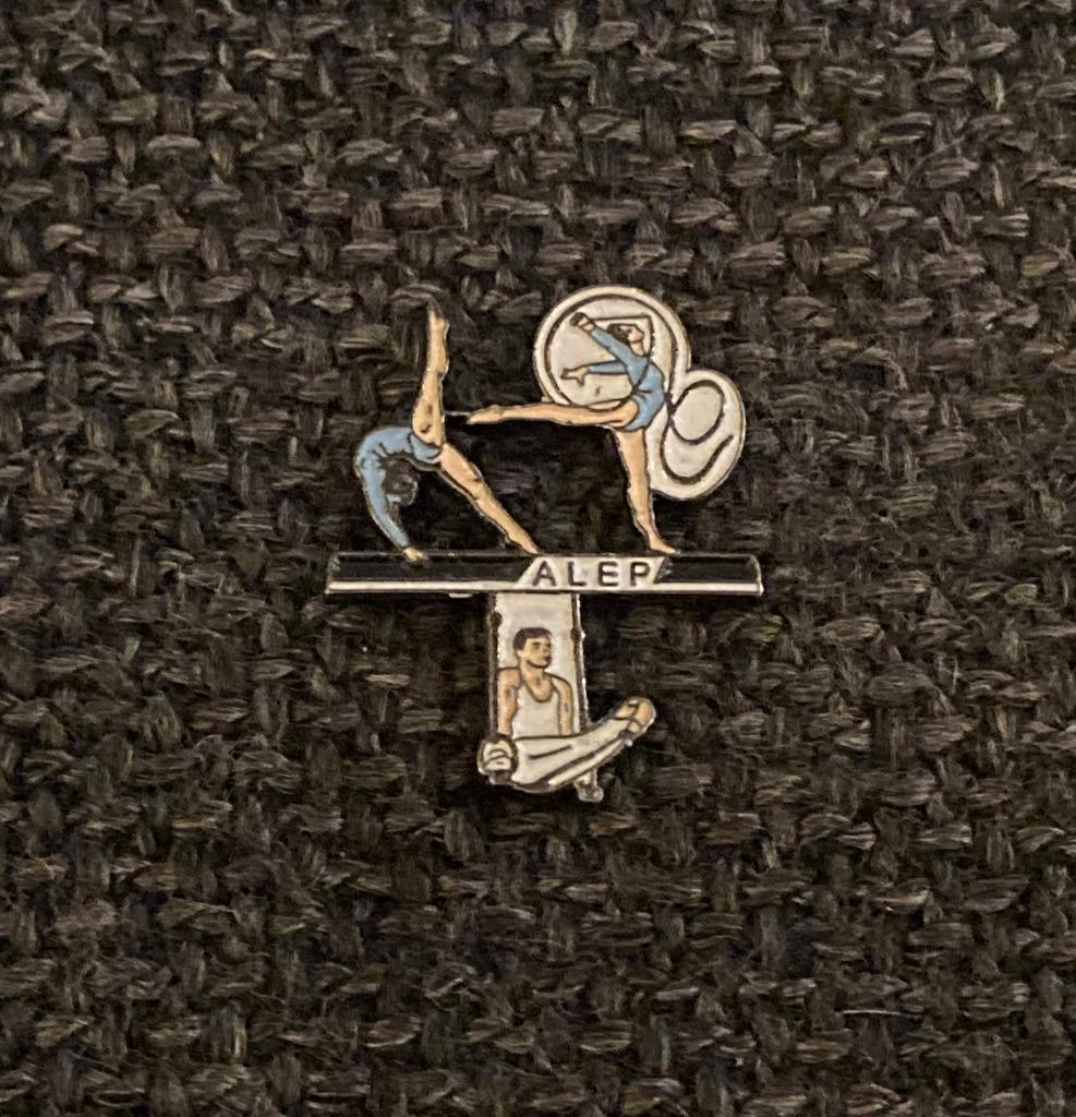 PIN - ALEP - GYMNASTIEK - GYMNASTIQUE - TURNEN, Envoi, Utilisé, Sport, Insigne ou Pin's