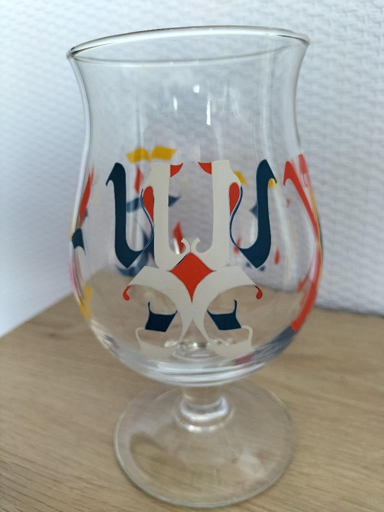 Duvelglas Letman, Verzamelen, Ophalen of Verzenden, Zo goed als nieuw, Glas of Glazen, Duvel