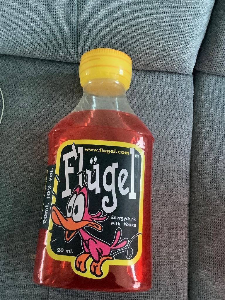 Opblaasbare fles van het merk flugel, Verzamelen, Merken en Reclamevoorwerpen, Ophalen, Zo goed als nieuw