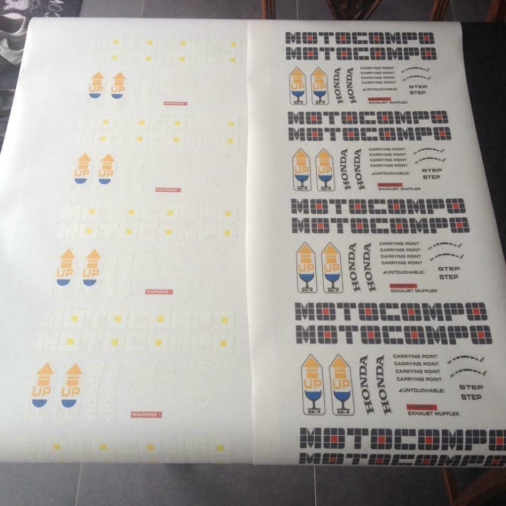 Originele stickerset Honda Motocompo, Fietsen en Brommers, Ophalen of Verzenden, Nieuw, Overige typen, Honda
