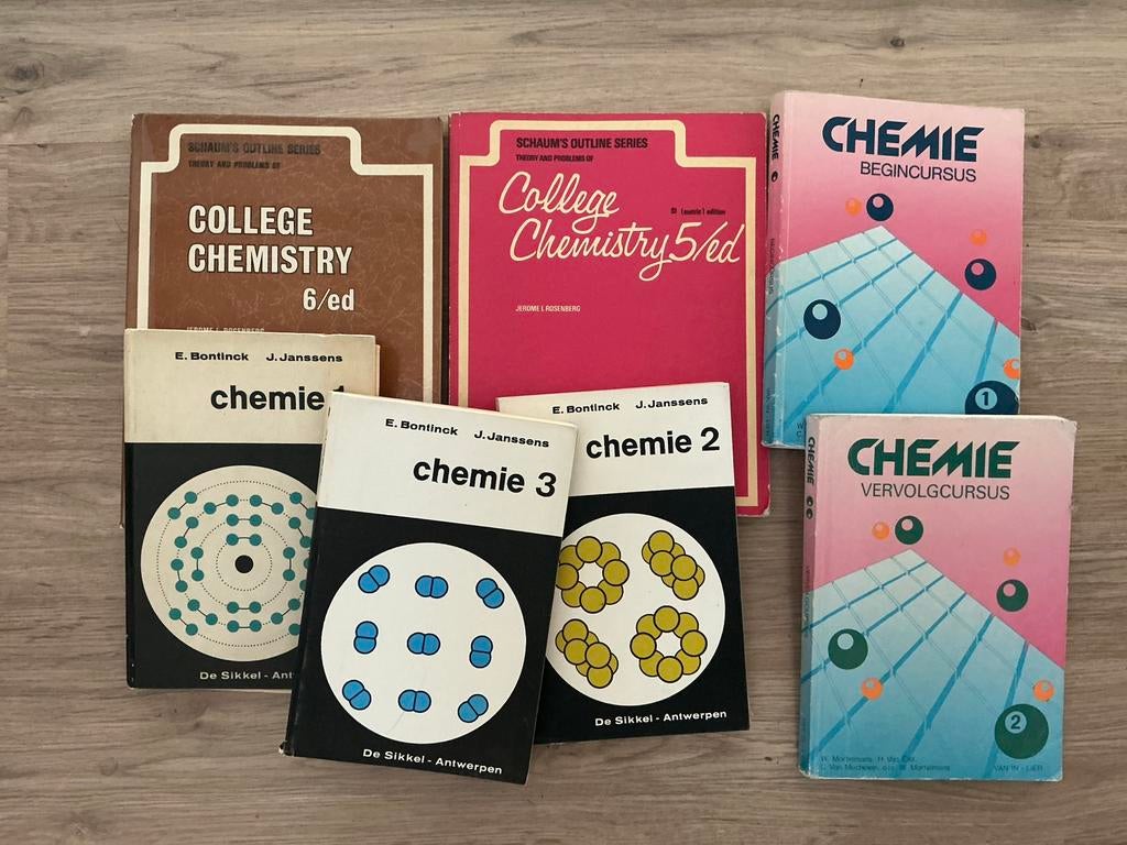 Chemie boeken, Boeken, Schoolboeken, Ophalen of Verzenden, Gelezen