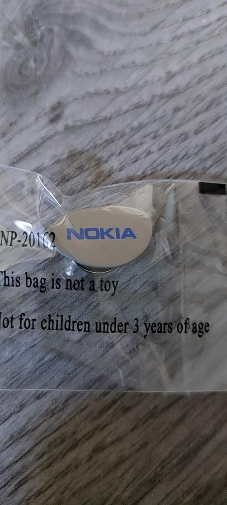 Nokia pin, Verzamelen, Ophalen of Verzenden, Nieuw