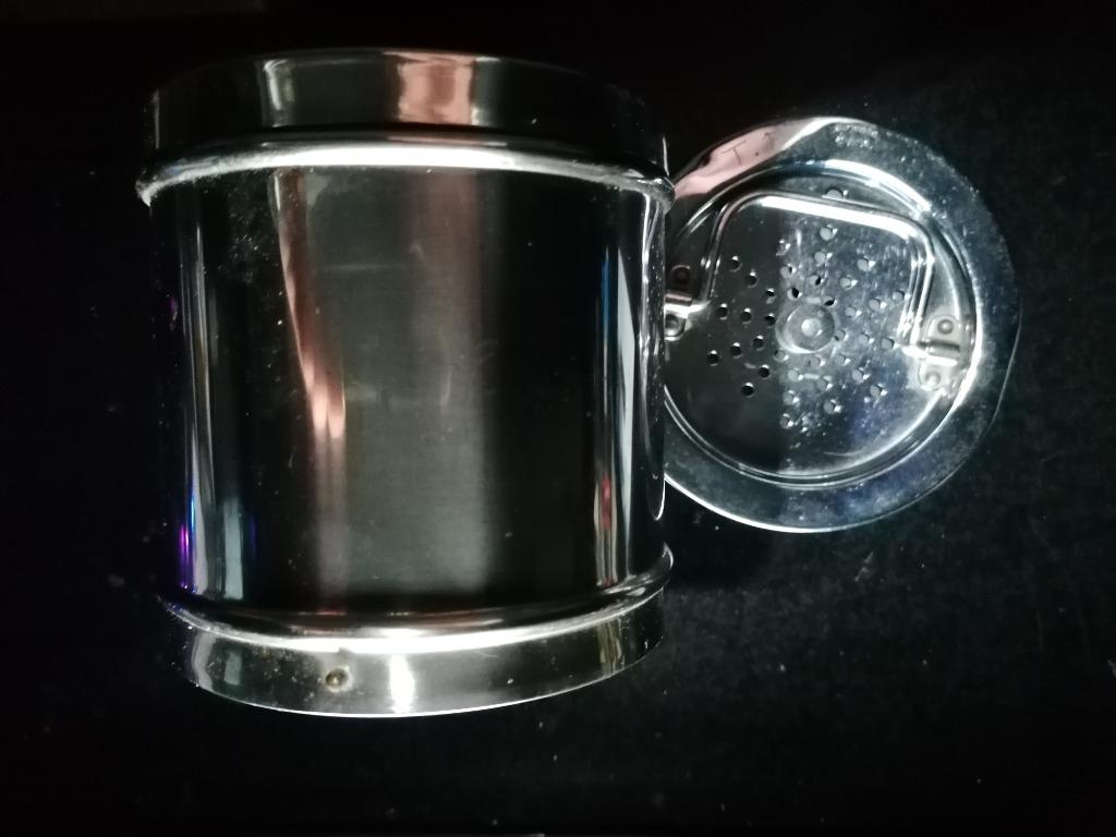 Antiek medische sterilisatiepotten (inox), Ophalen of Verzenden