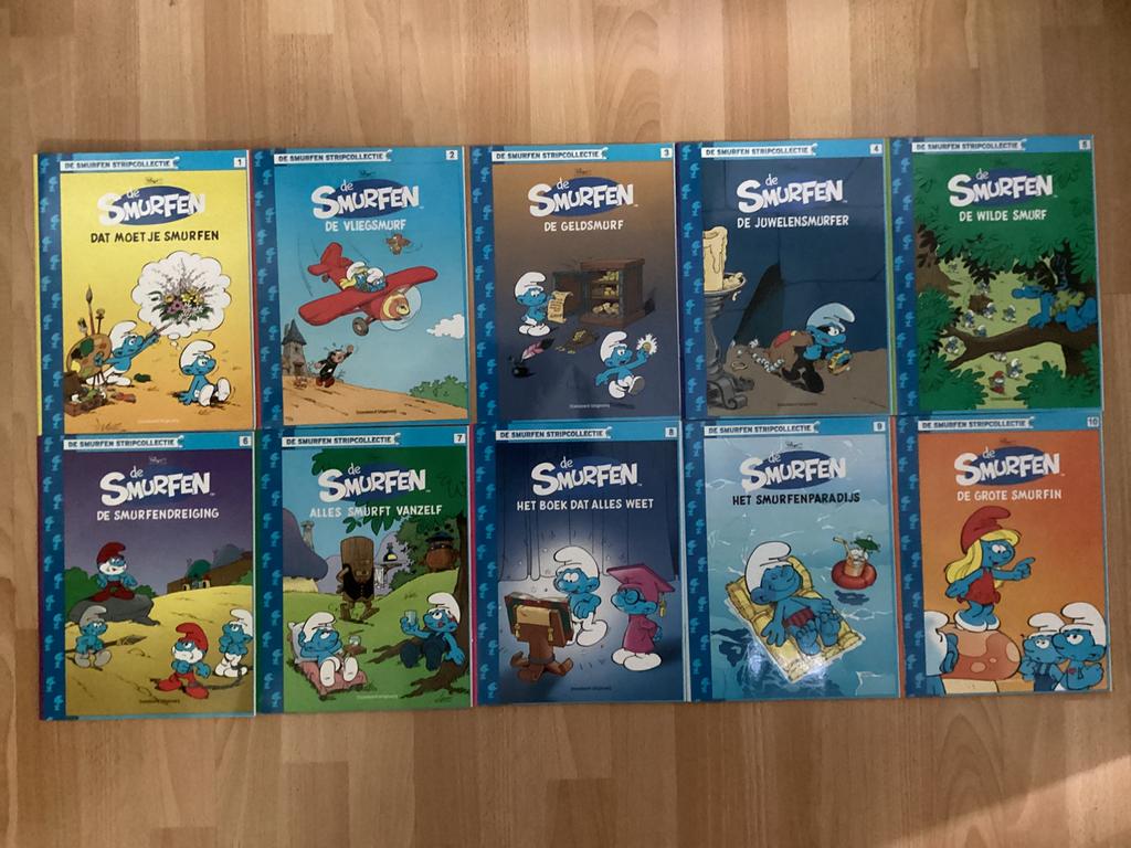 Collectie Strips De Smurfen, Enlèvement ou Envoi, Bande dessinée