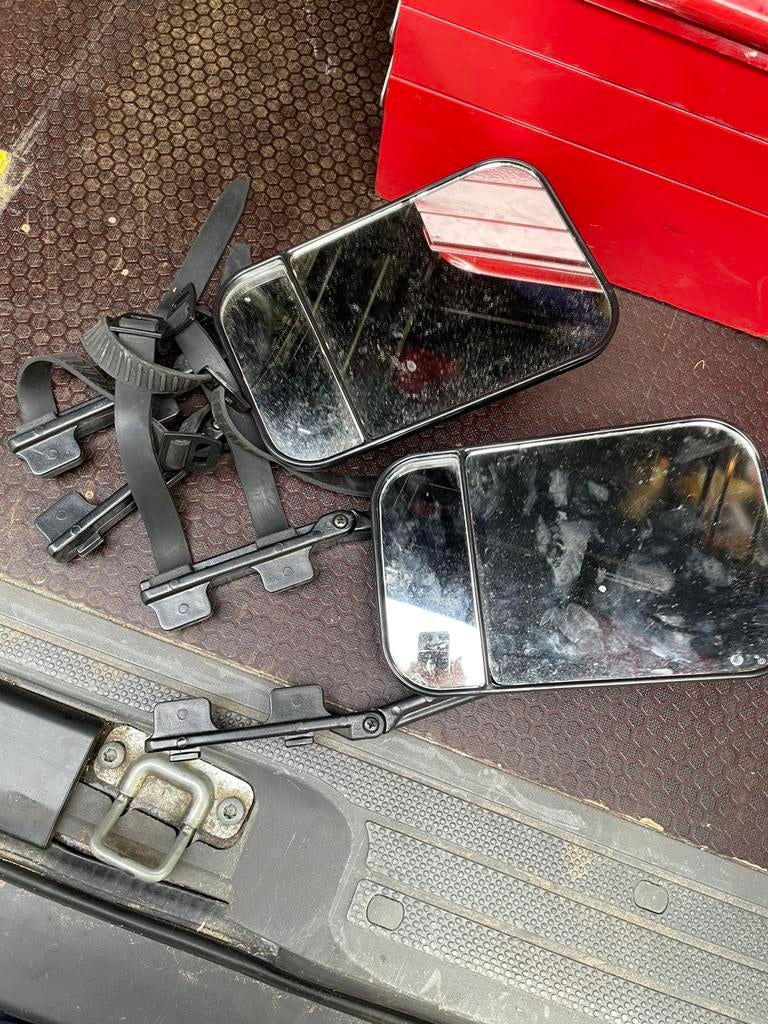 Caravan spiegels, Ophalen, Gebruikt