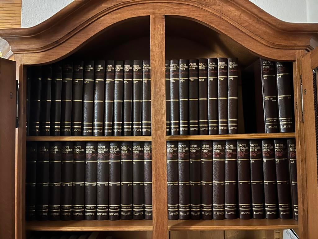 Grote Winkler Prins Encyclopedie 25 delig Achtste druk, Boeken, Encyclopedieën, Ophalen, Zo goed als nieuw