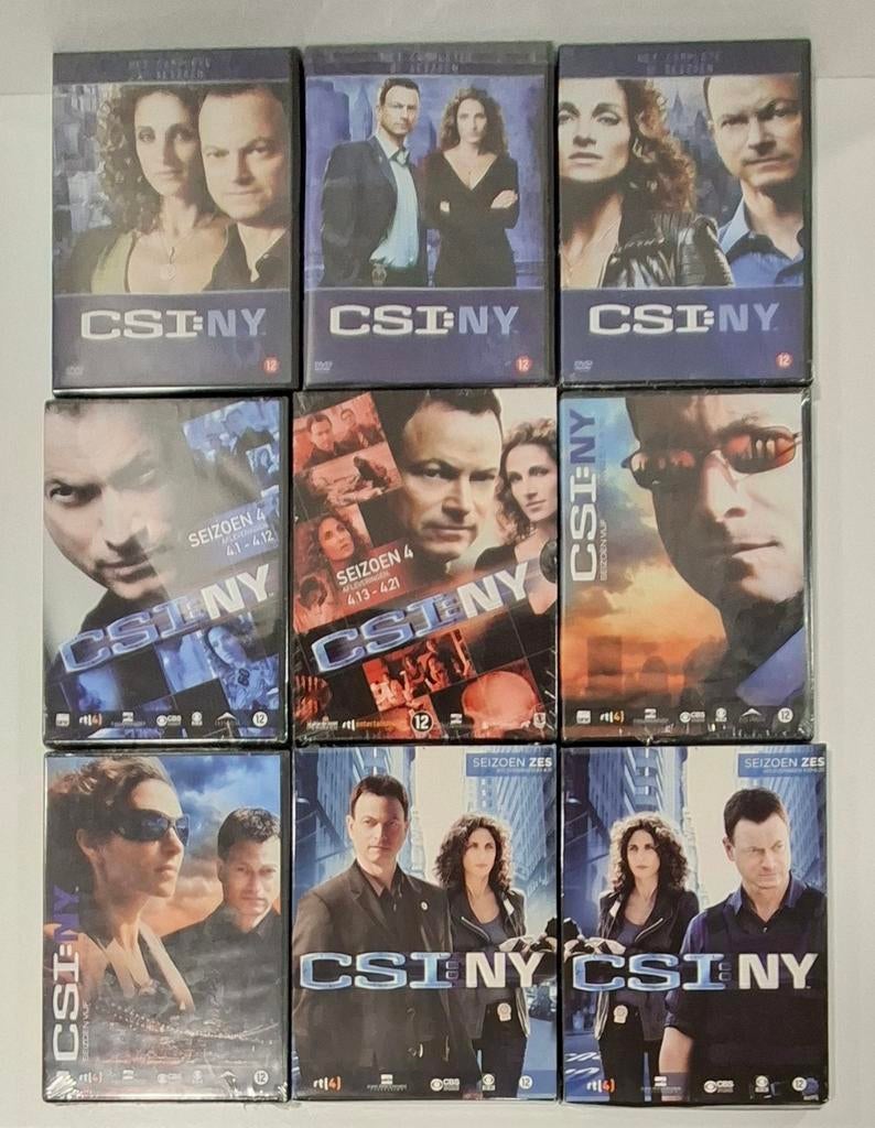CSI New York seizoen 1-6, Cd's en Dvd's, Ophalen of Verzenden, Nieuw in verpakking